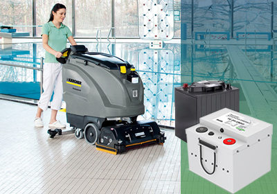 GEL vs Li-ion (Поломоечная машина Karcher B60)