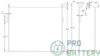 аккумуляторная батарея enerberg 12х3pzb300