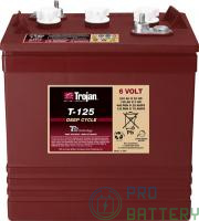 тяговый аккумулятор trojan t125