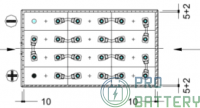 аккумуляторная батарея enerberg 12х4pzs560