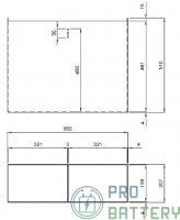 аккумуляторная батарея enerberg 12х3pzb195