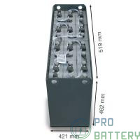 аккумуляторная батарея enerberg 12х4pzs320