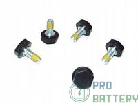 болт bolt m10x18 negativ black with measuring point для аккумулятора