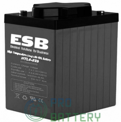 тяговый  аккумулятор esb htl6-225