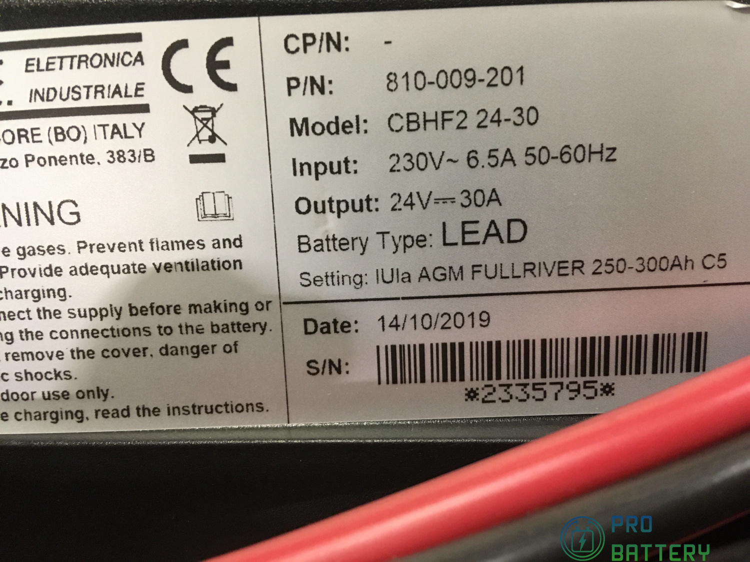 зарядное устройство spe сbhf2  24v 30a