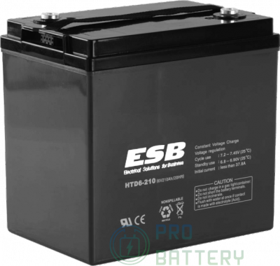 тяговый  аккумулятор esb htl6-210